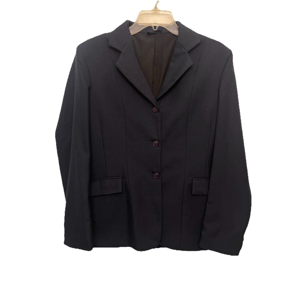 NWT Navy Blue TUFFRIDER Starter Show Coat Women’s Sz 12 Equestrian English Polo